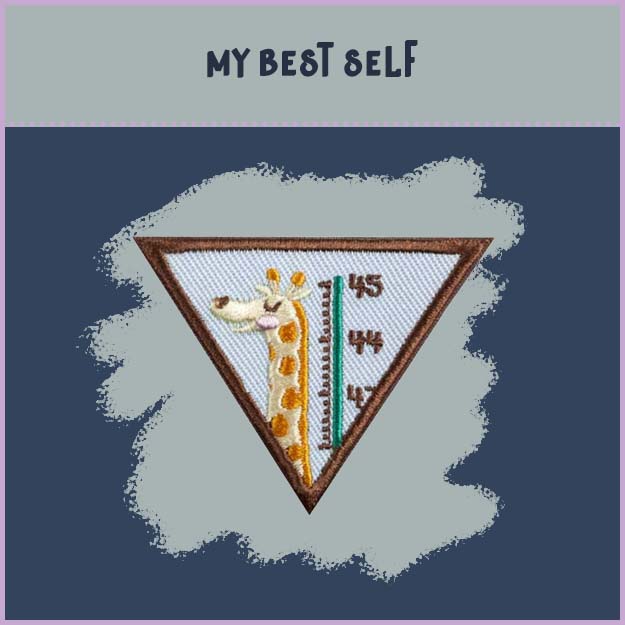 My Best Self Girl Scout Badge