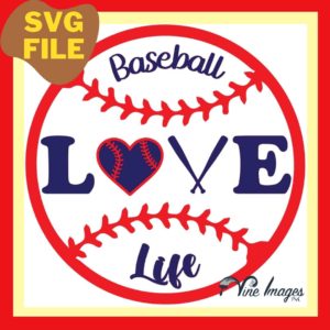 DIY Kit | SVG Digital File | Baseball