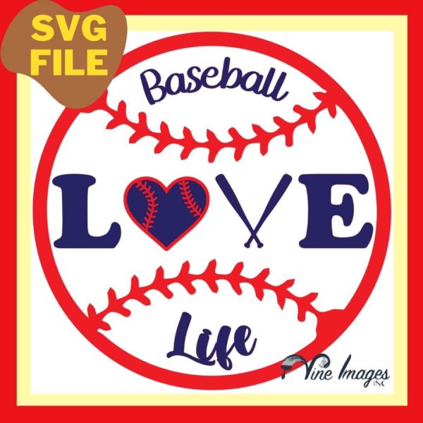 DIY Kit | SVG Digital File | Baseball