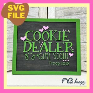 Cookie Dealer SVG File