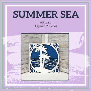 DIY Summer Sea Frame Collection