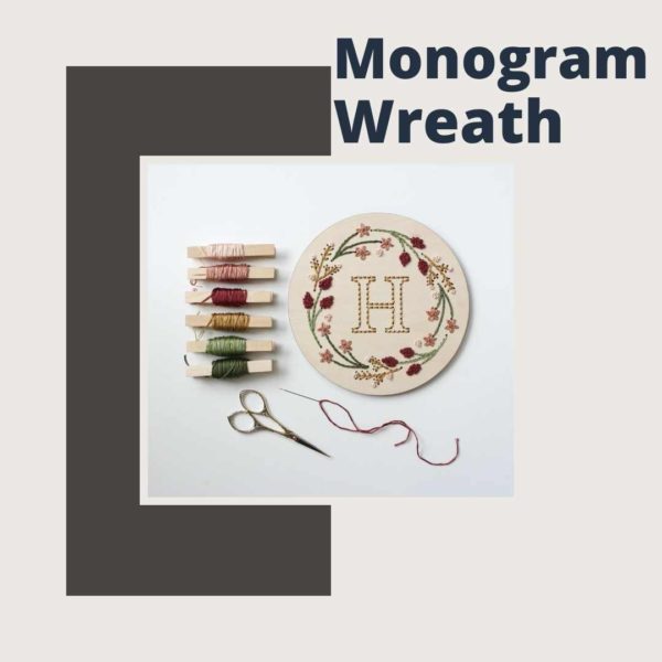 Wood Embroidery Kits with Sewing Patch - Image 5
