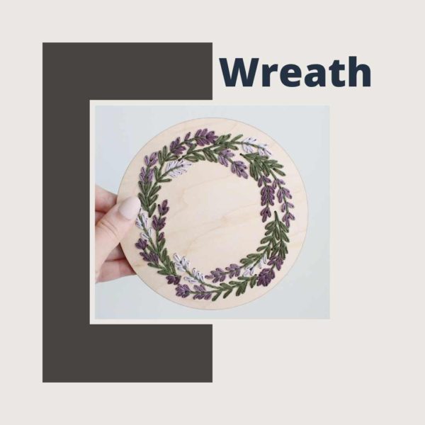 Wood Embroidery Kits with Sewing Patch - Image 7