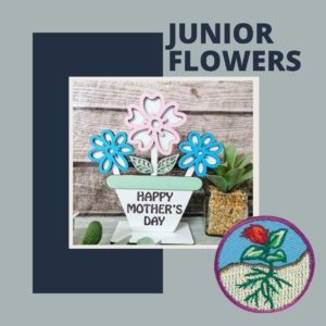 Juniors - Flower Badge - Mother's Day