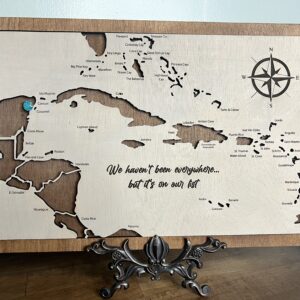 Caribbean Travel Map