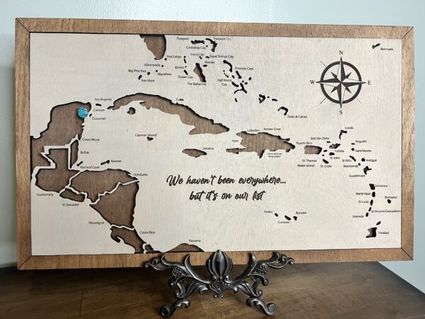 Caribbean Travel Map